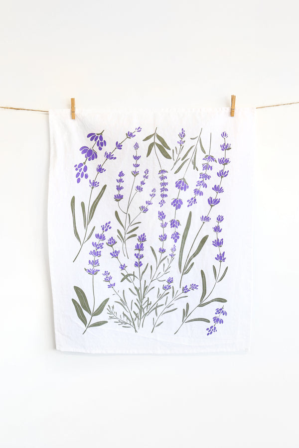 Lavender Tea Towel