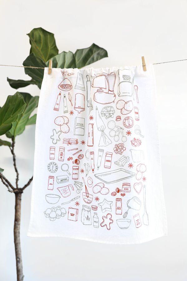 Christmas Cookies Tea Towel