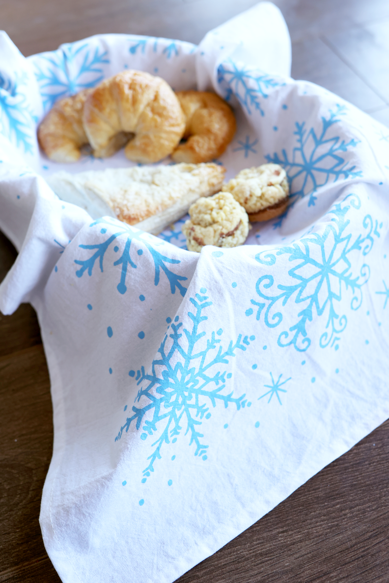 Snowflake Tea Towel