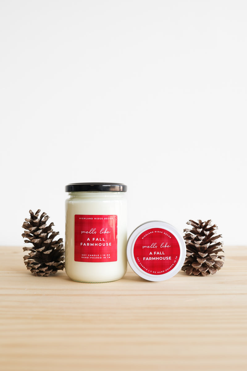 Fall Farmhouse Candle