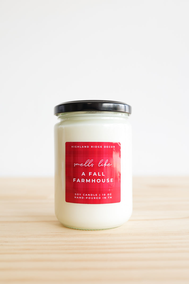 Fall Farmhouse Candle