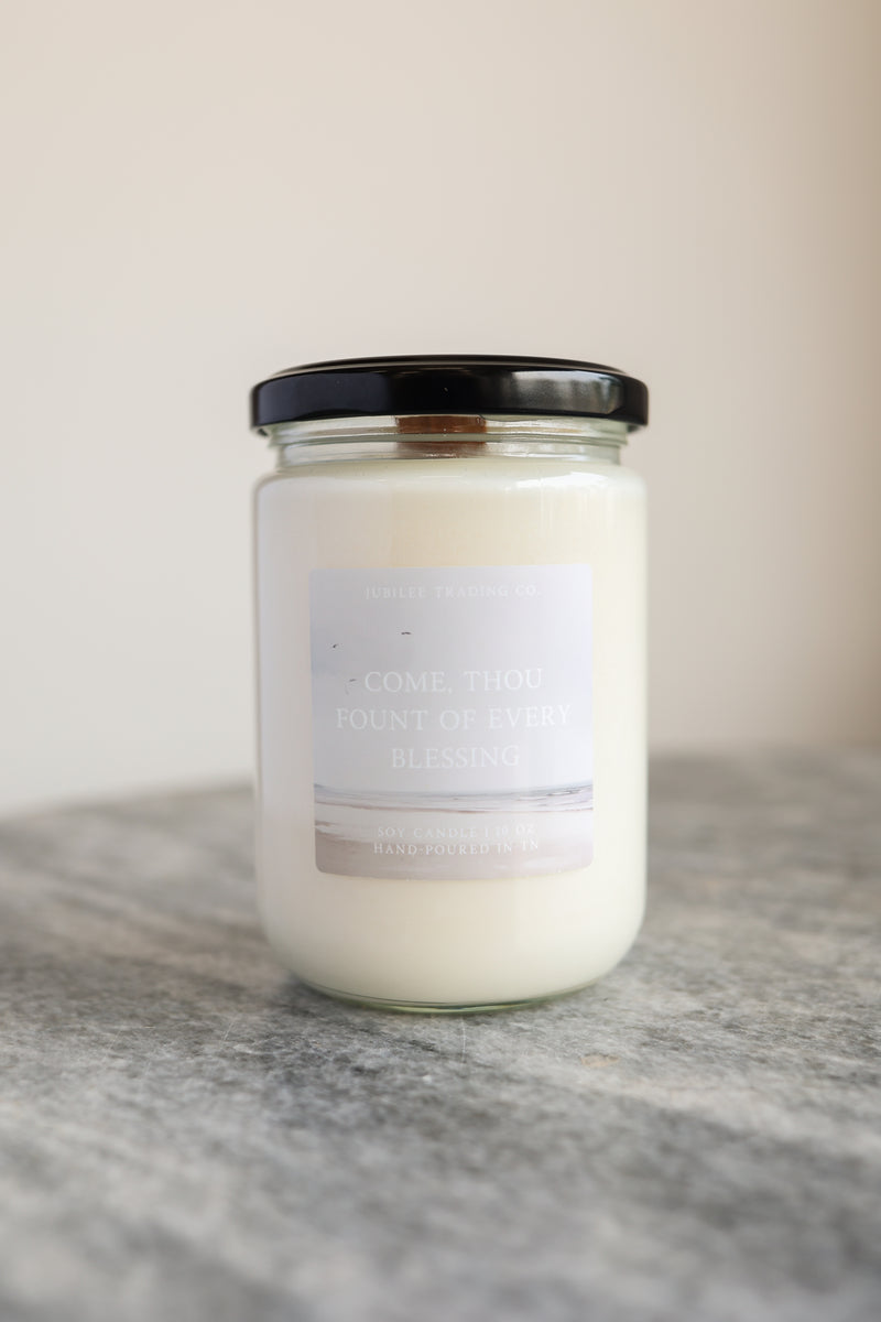 Come Thou Fount | Hymn Candle