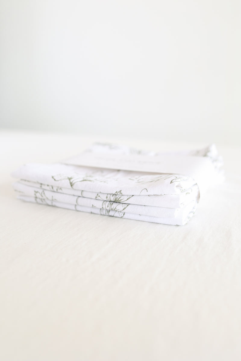 Kitchen Herbs Napkins Set of 4
