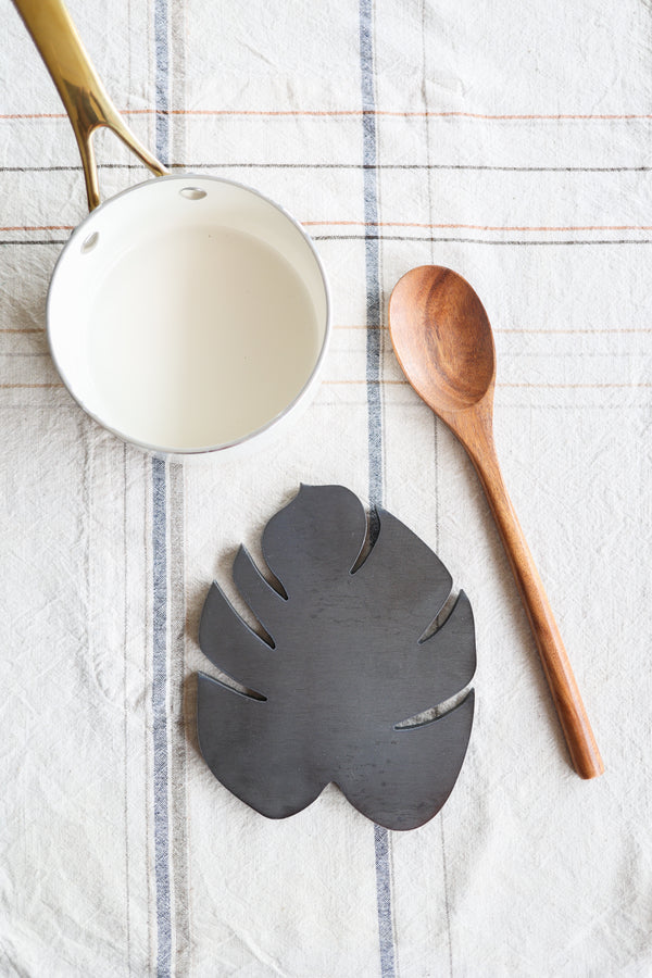 Monstera Leaf Trivet Hot Plate Pot Holder