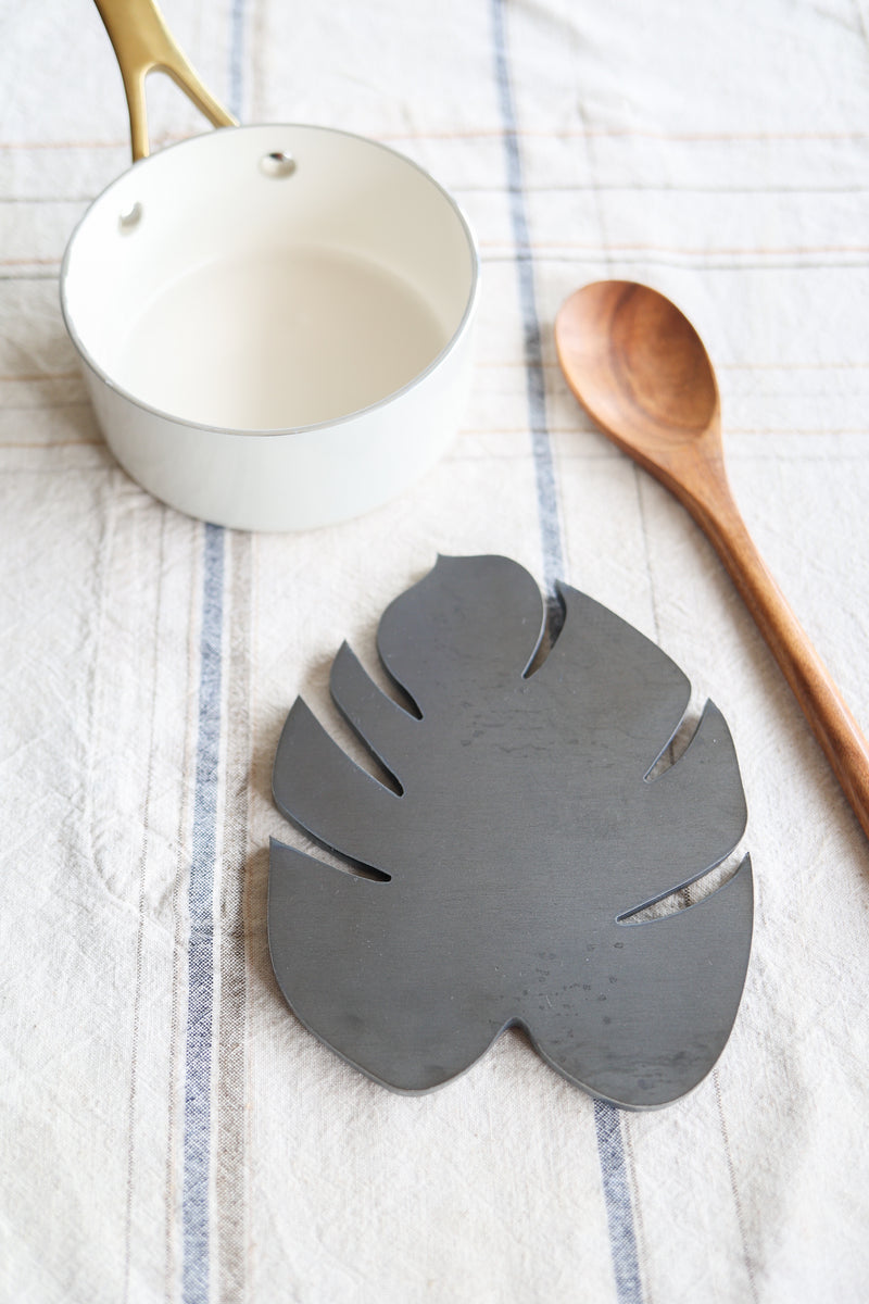 Monstera Leaf Trivet Hot Plate Pot Holder