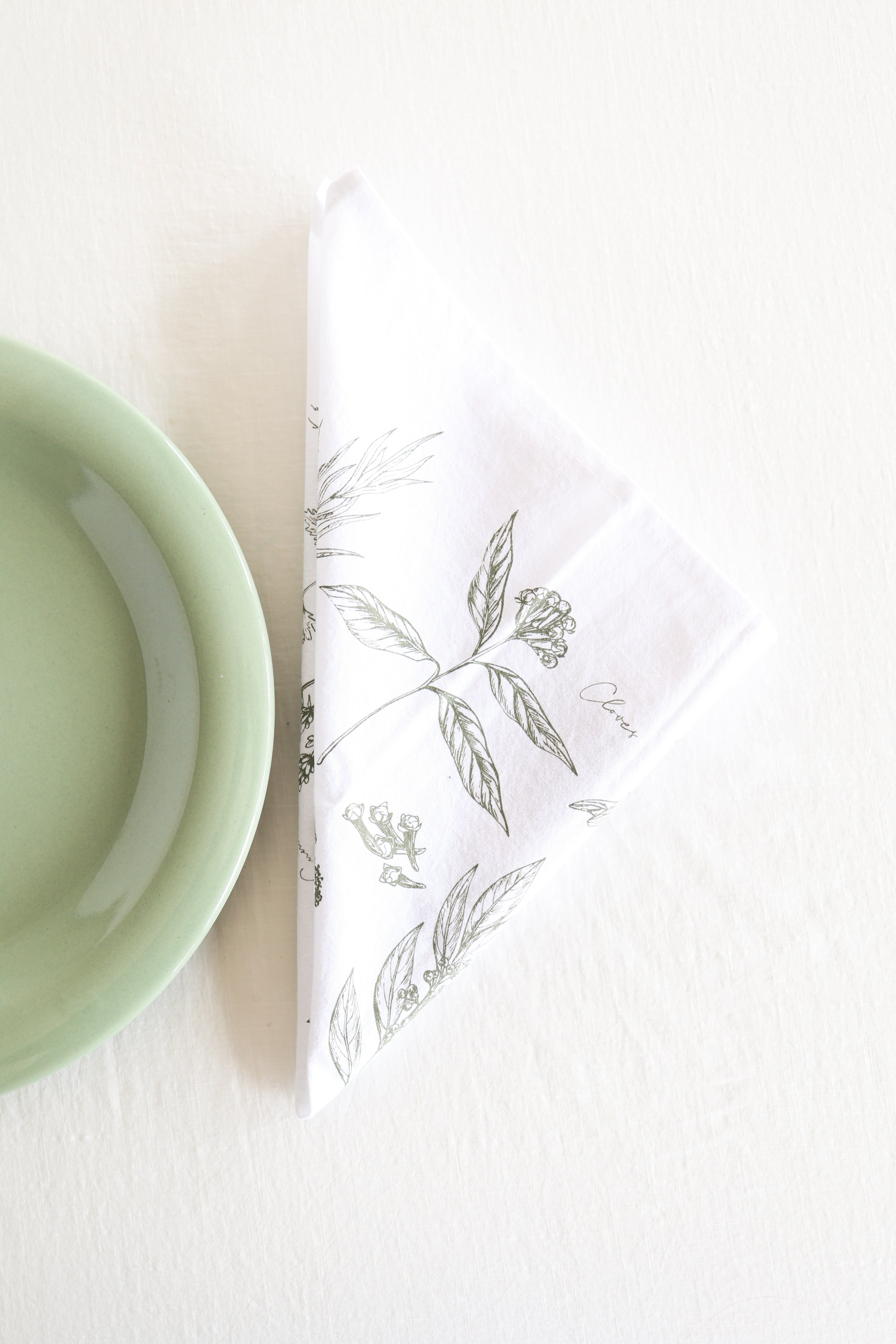 Kitchen Herbs Napkins Set of 4