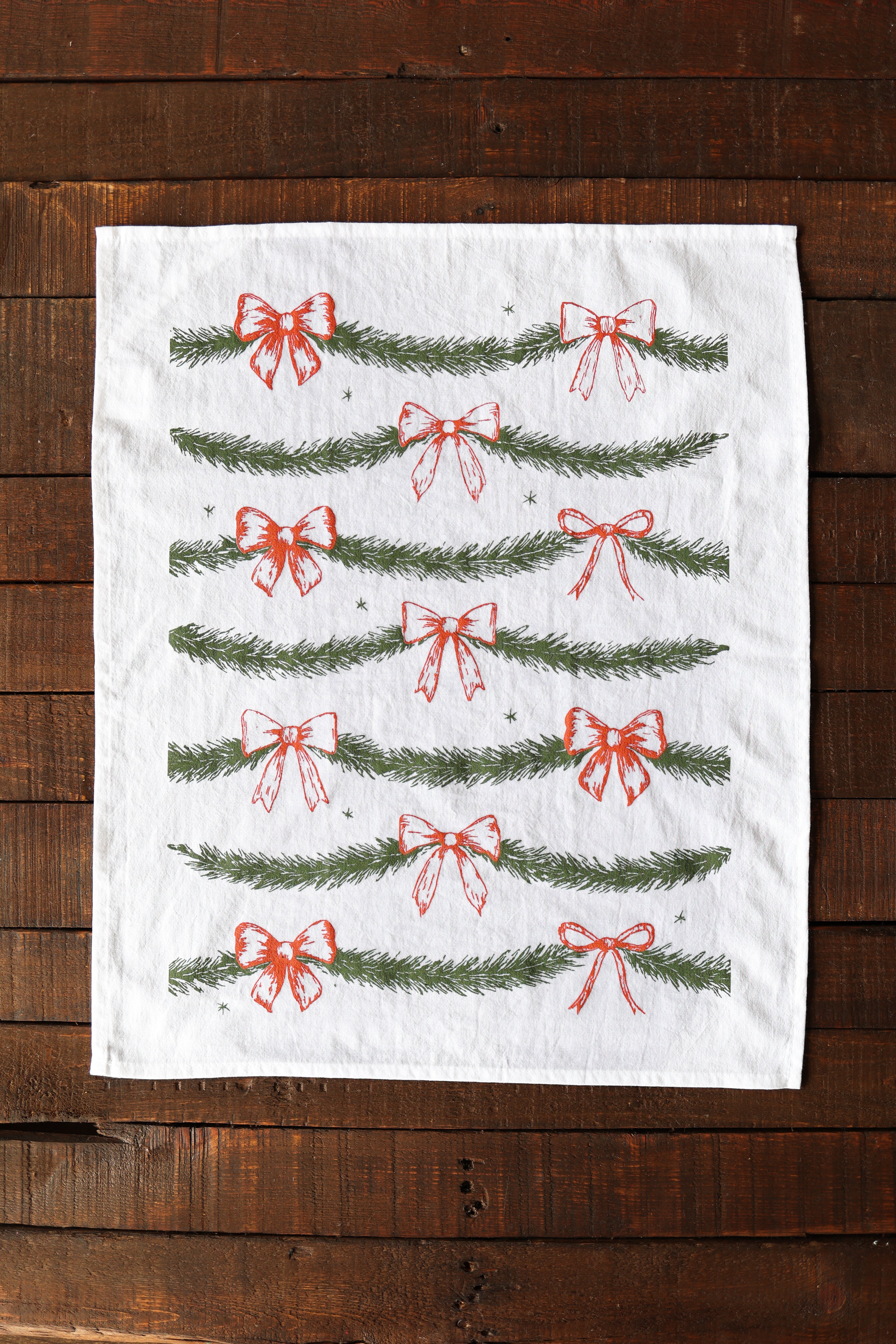 Highland Ridge Decor Garland Tea Towel - Thumbnail 2
