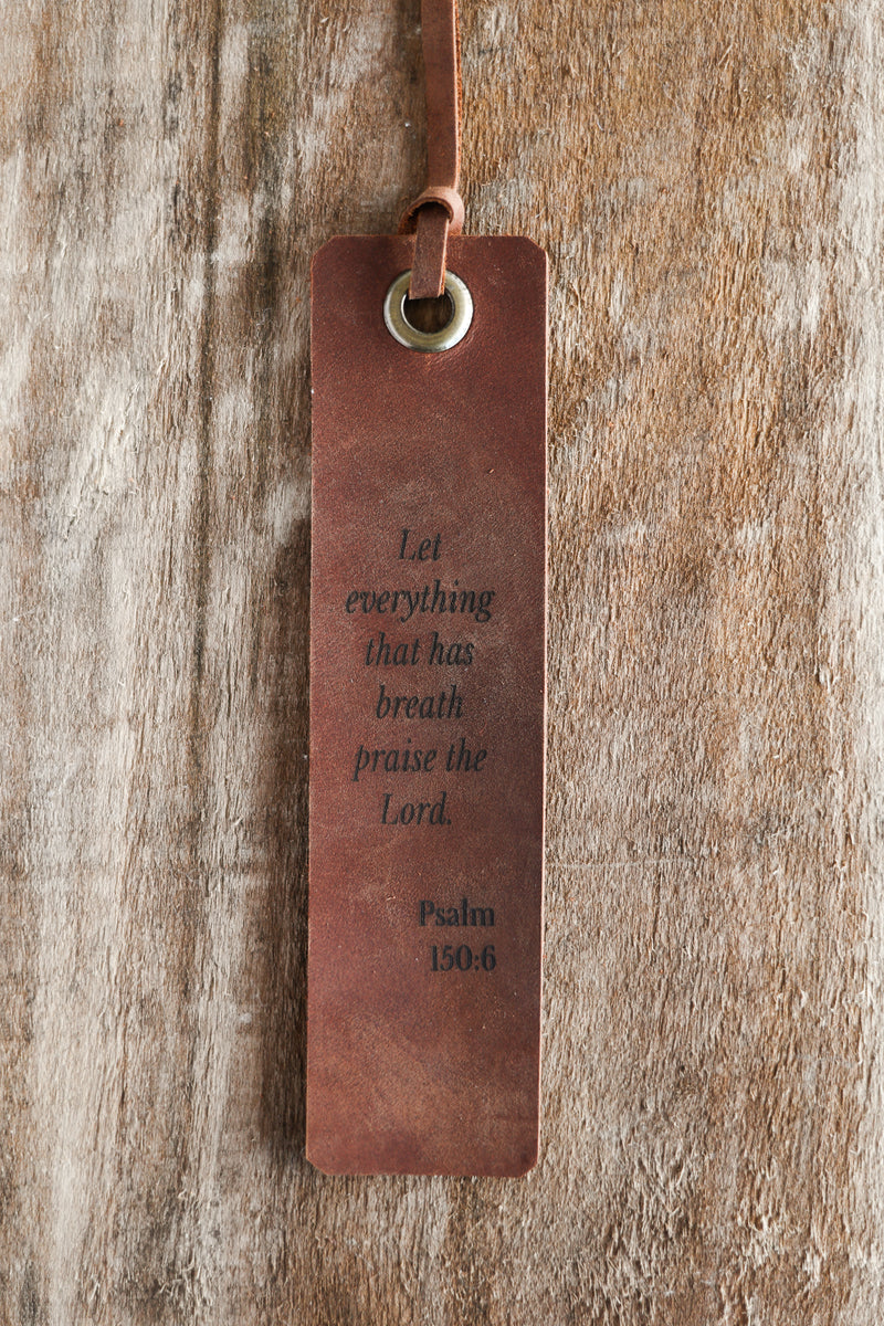 Christian Bookmark Engraved Psalm
