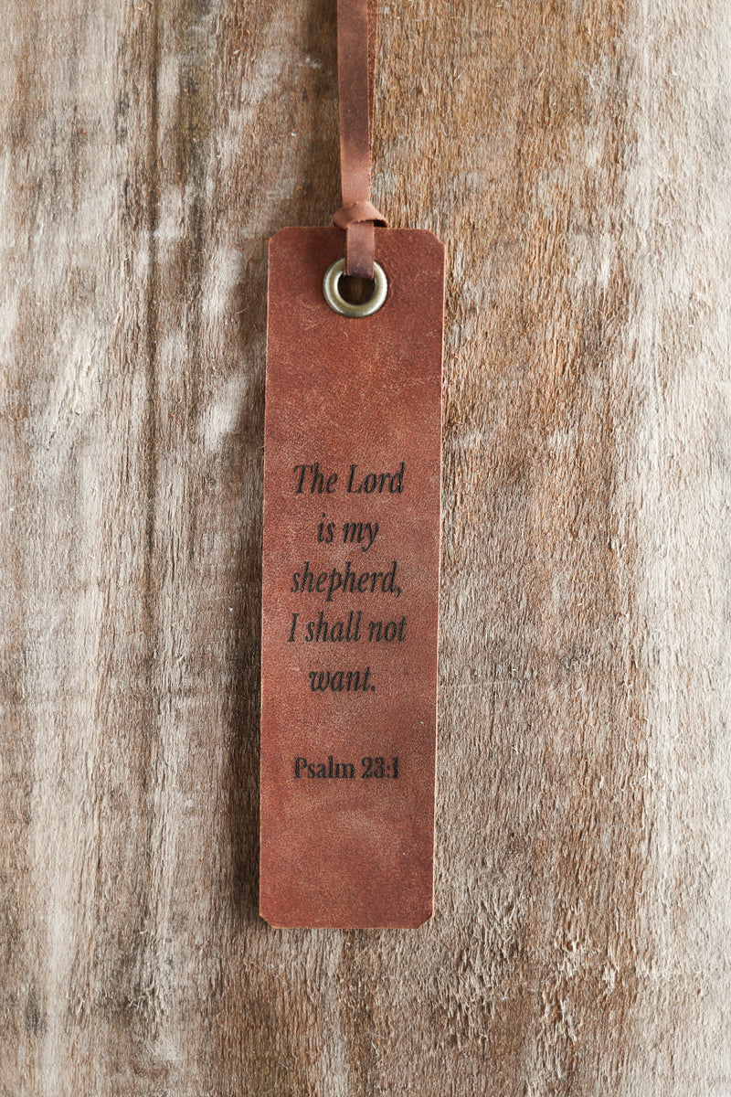Christian Bookmark Engraved Psalm