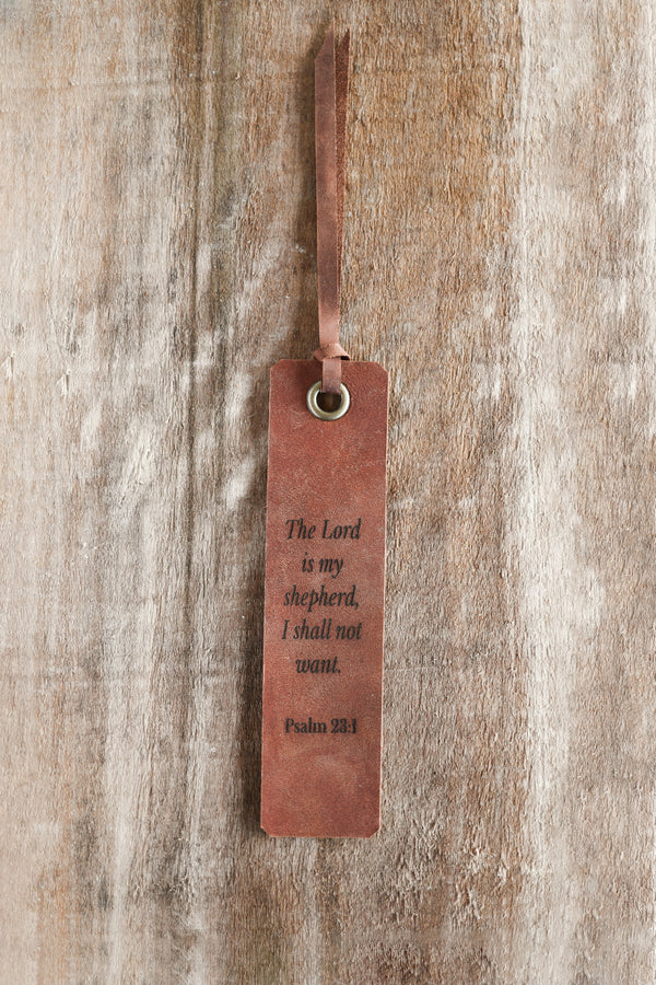 Christian Bookmark Engraved Psalm