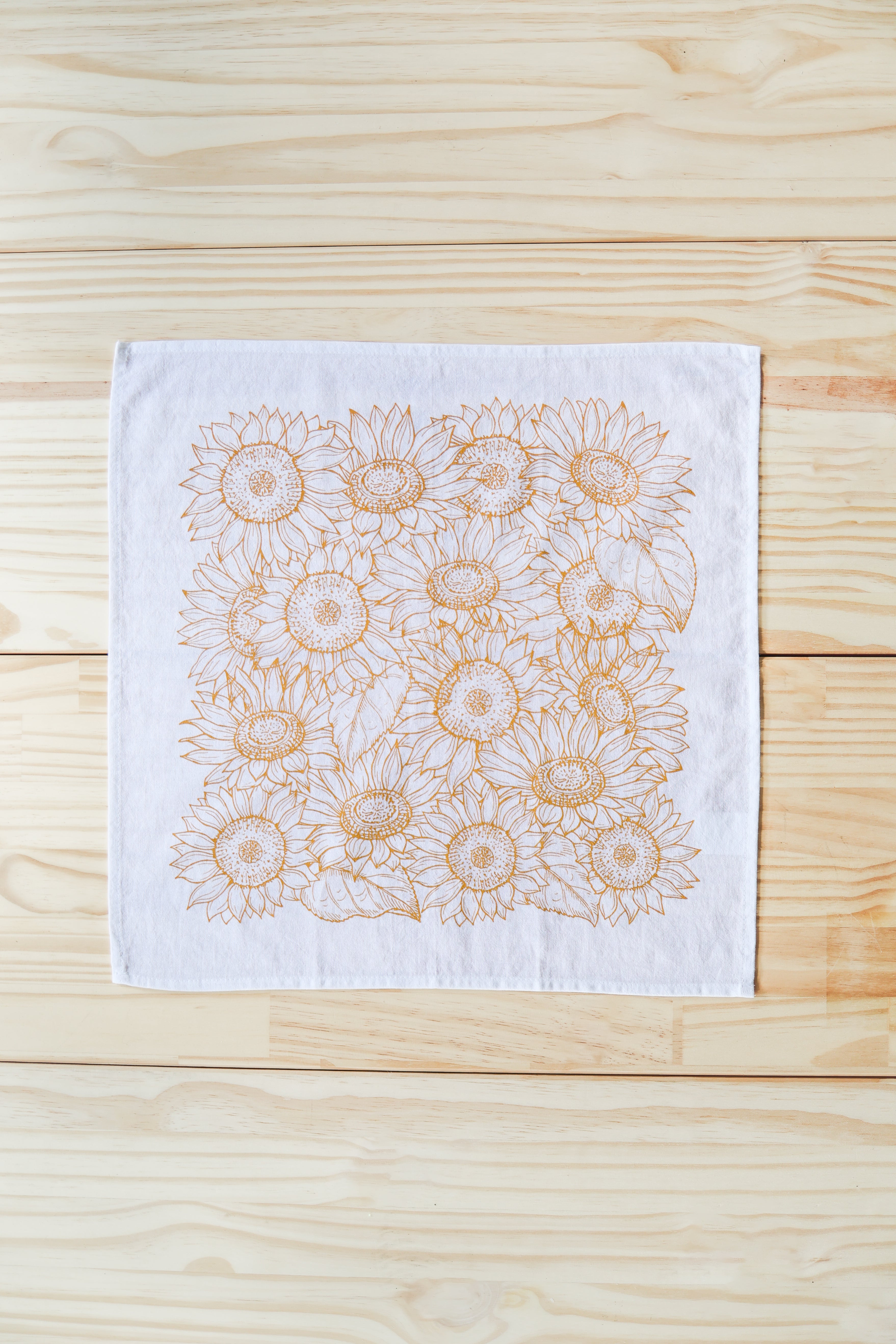 Sunflower Garden Napkins Set of 4