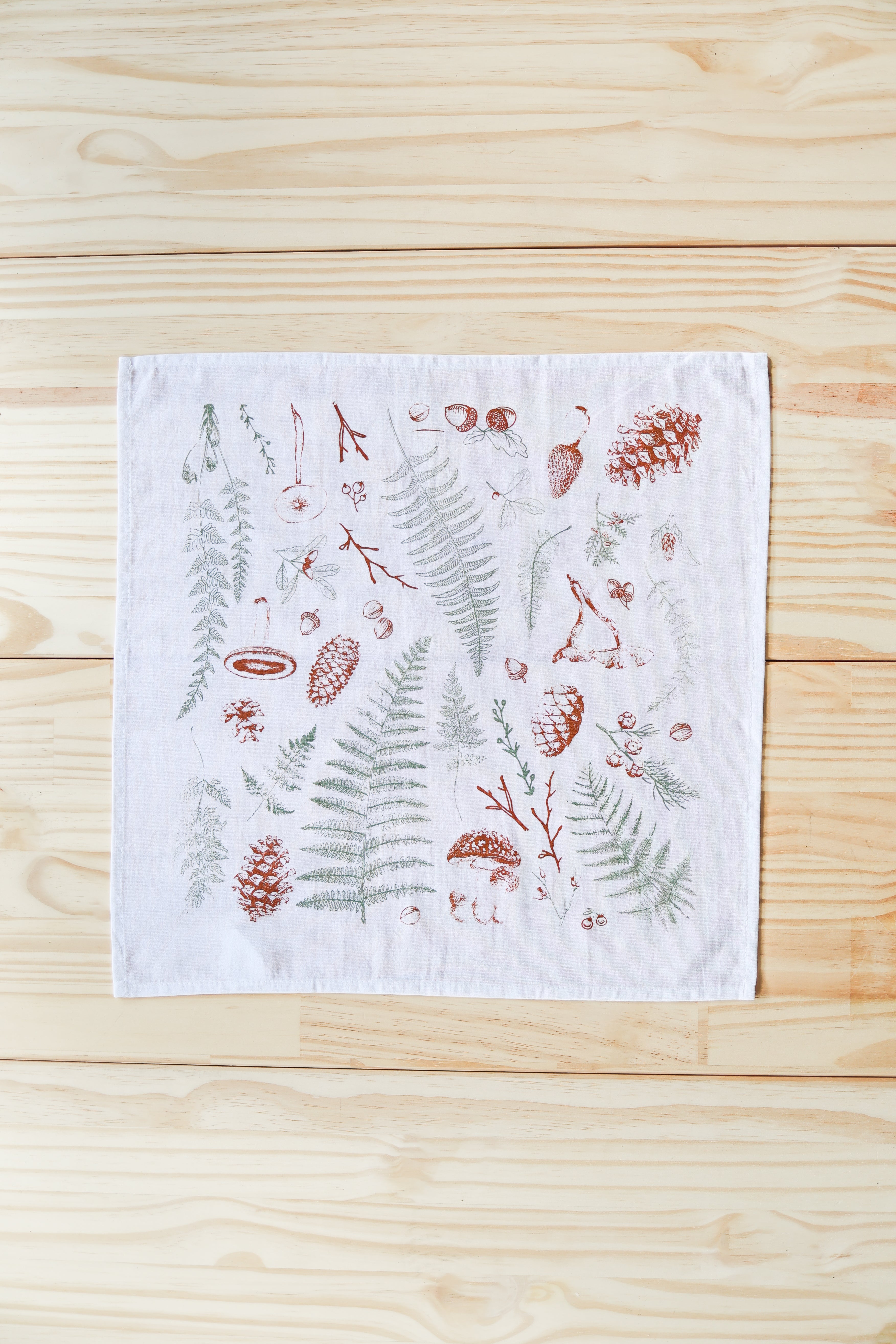 Forest Floor Napkins Set of 4