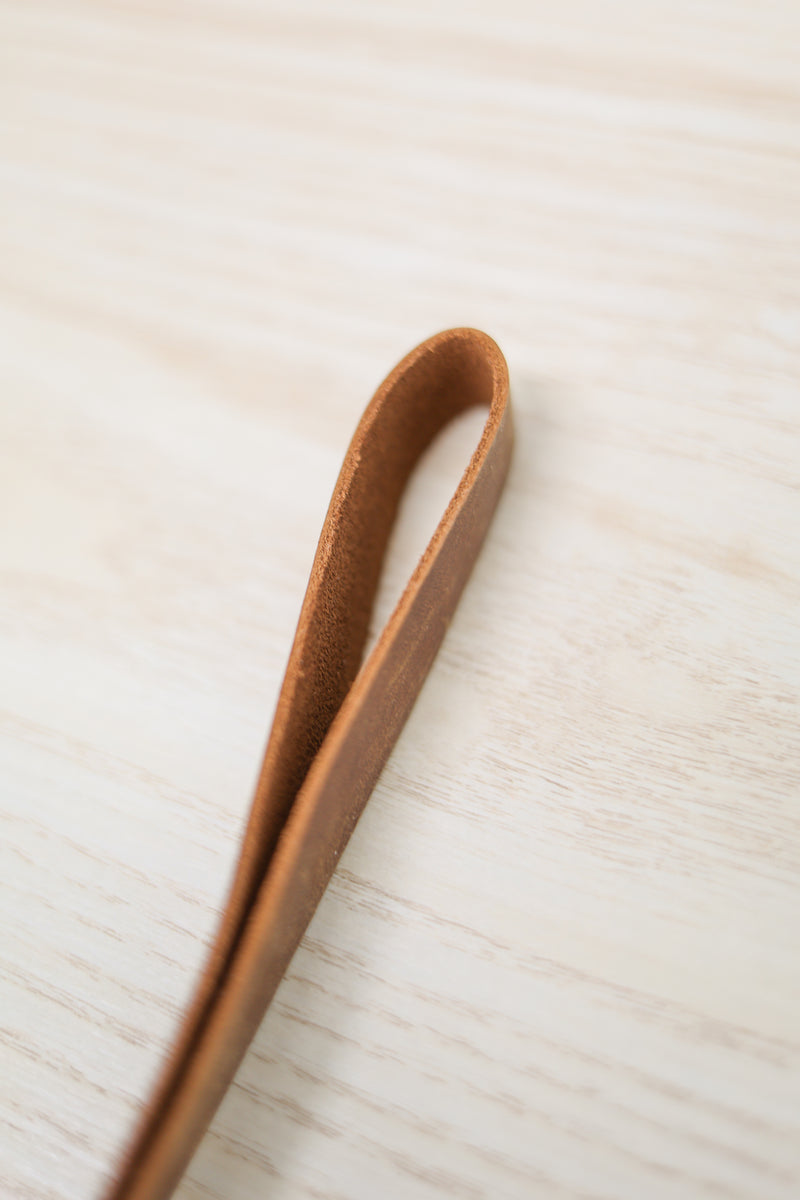 It Is Well With My Soul Wristlet Engraved Leather