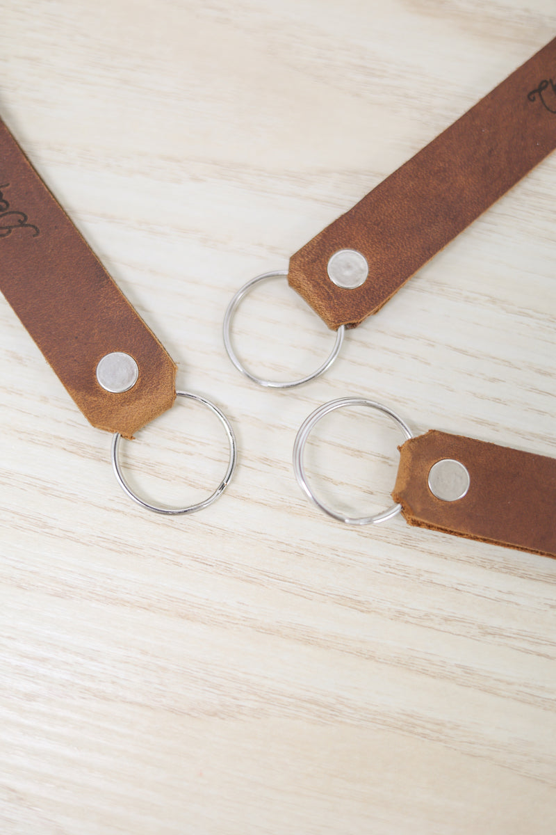 It Is Well With My Soul Wristlet Engraved Leather