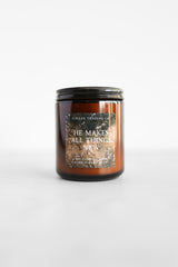 "He Makes All Things New" Candle