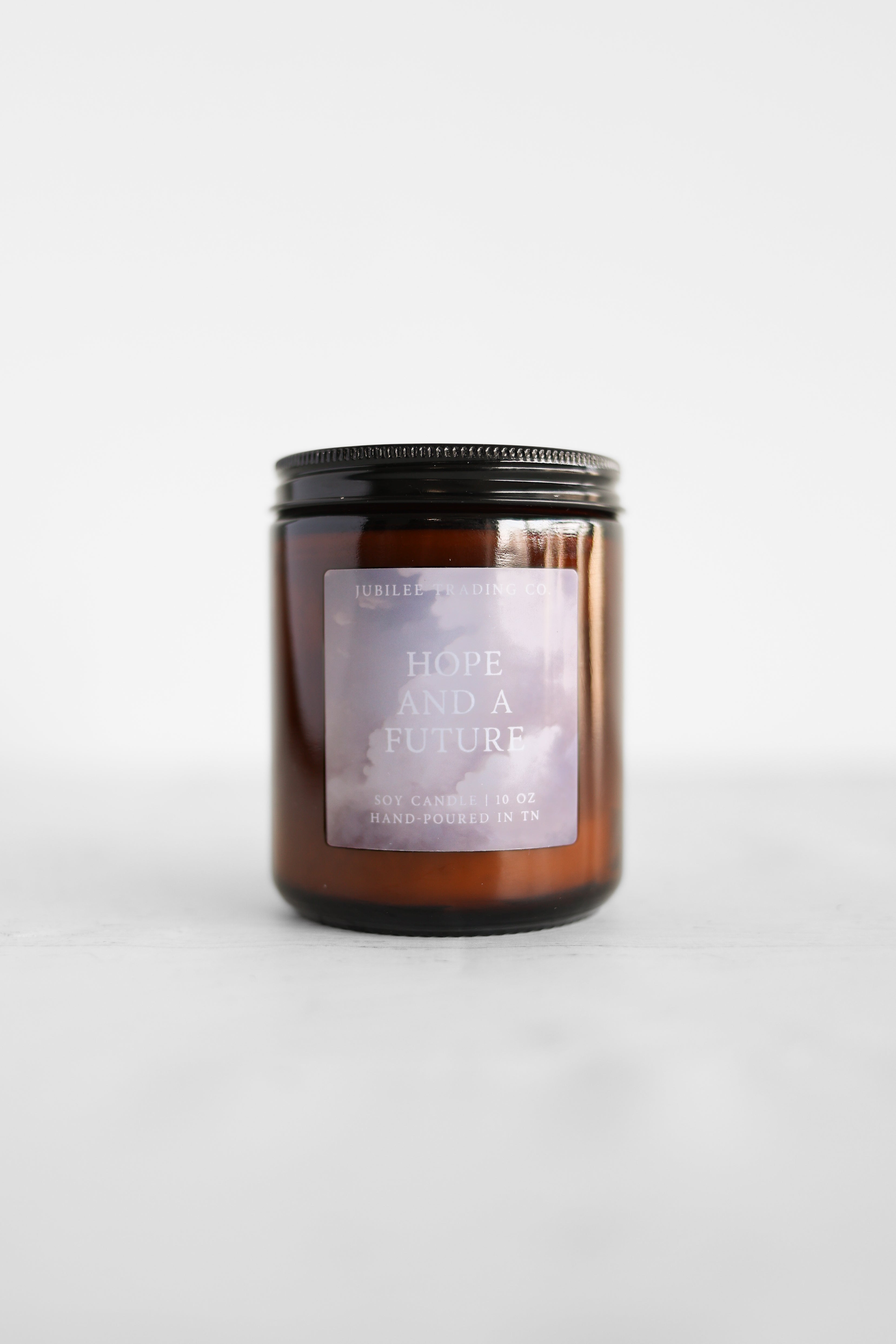 "Hope And A Future" Candle