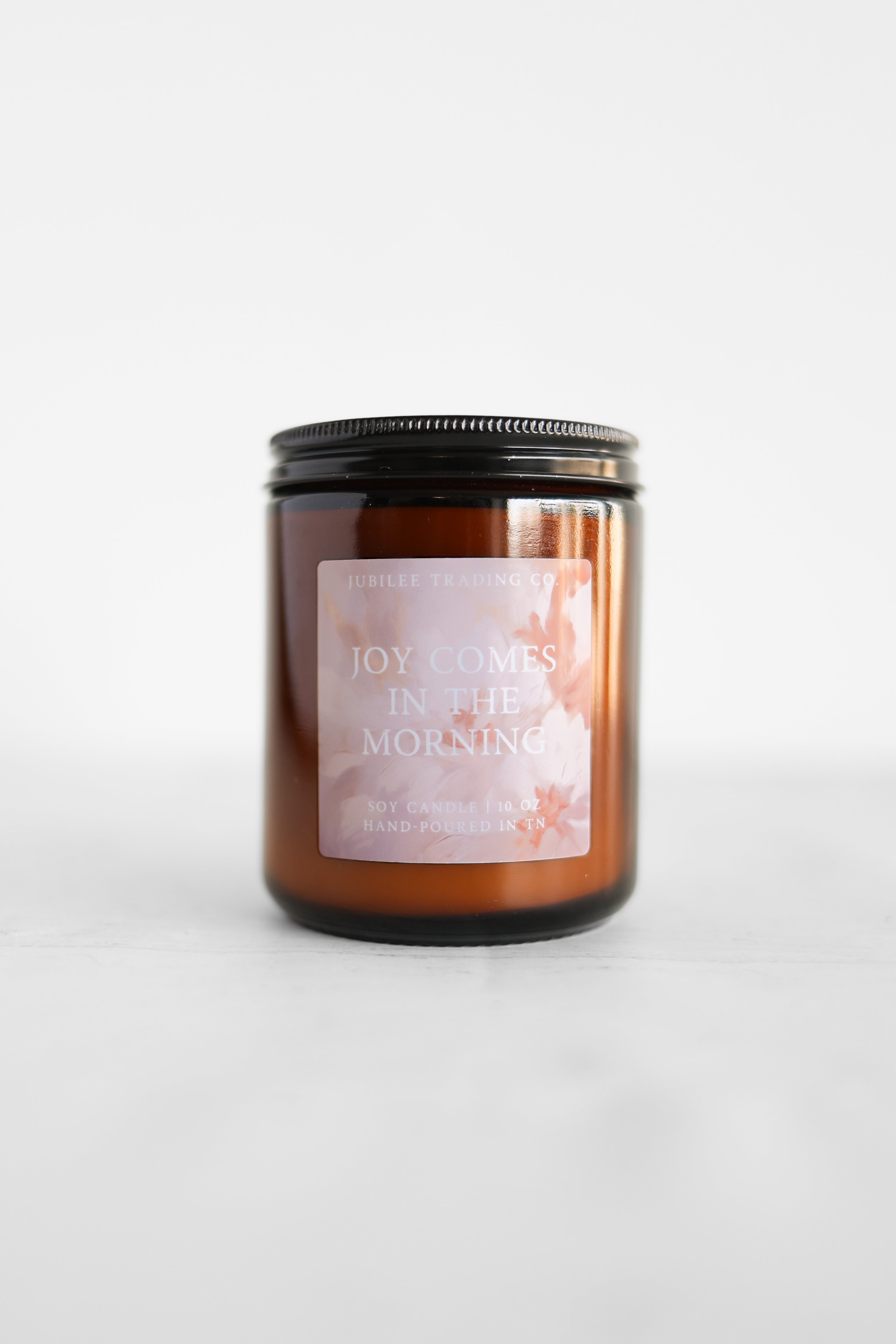 "Joy Comes In The Morning" Candle