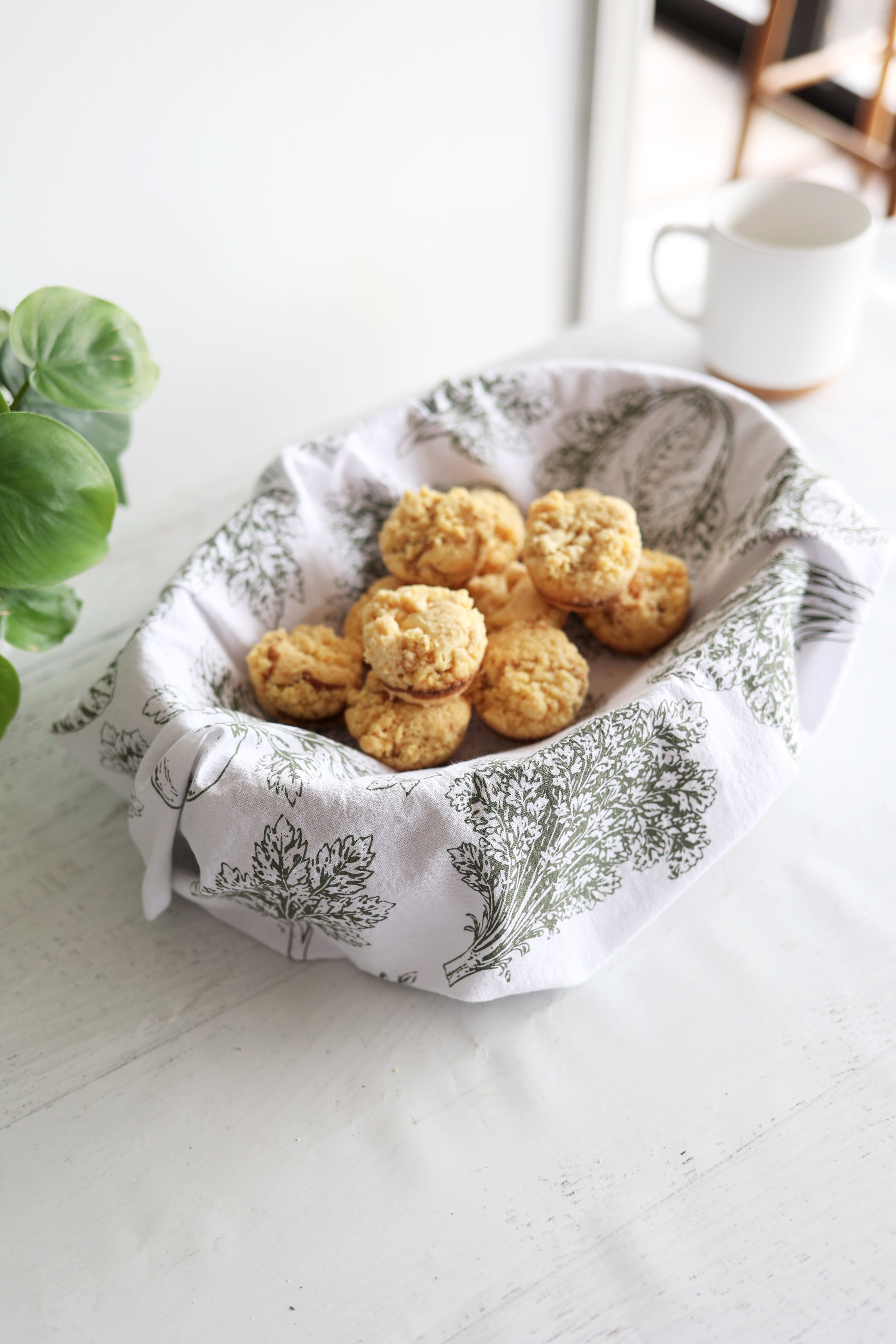 Garden Greens Cabbage Tea Towel