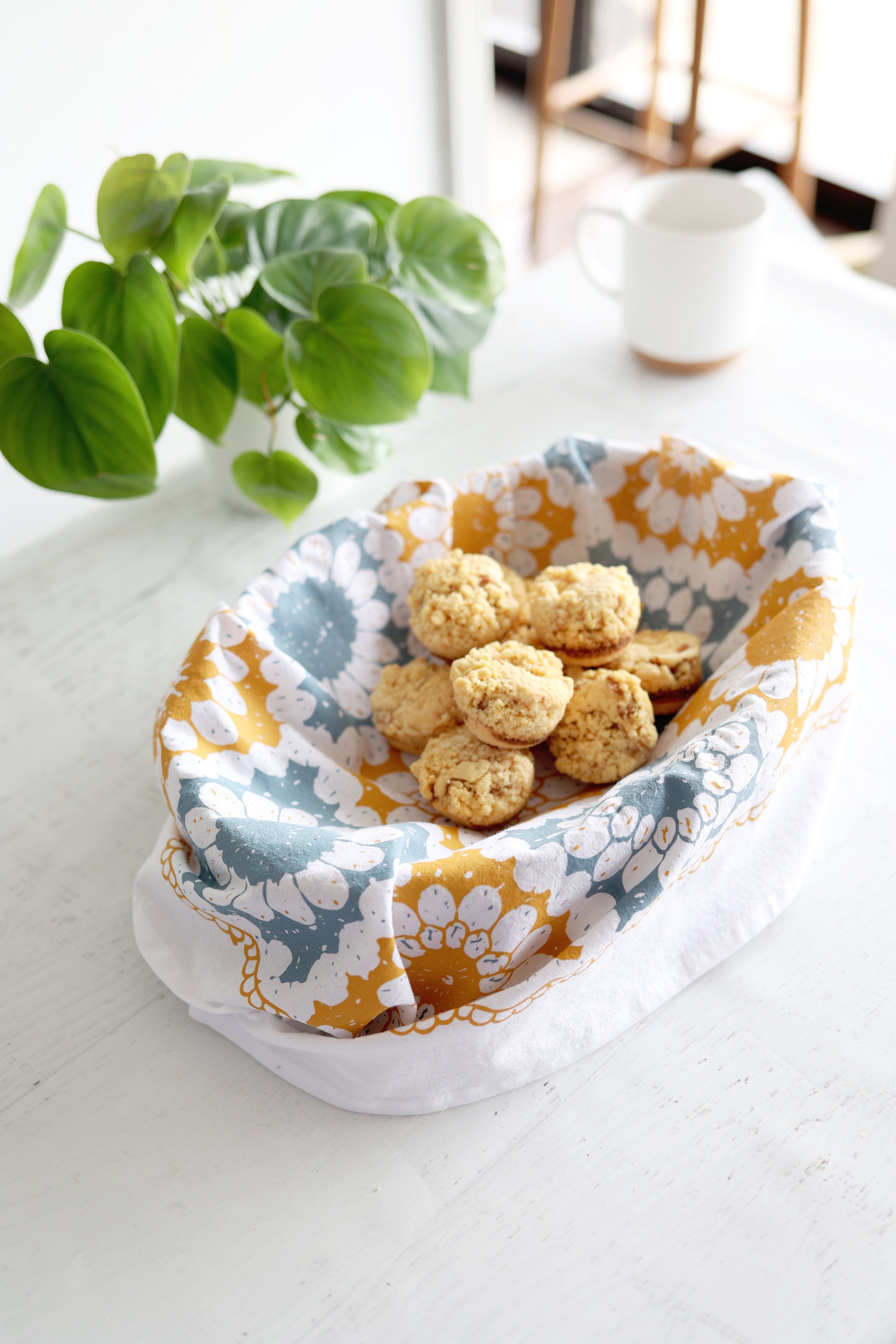 Crochet Granny Square Tea Towel