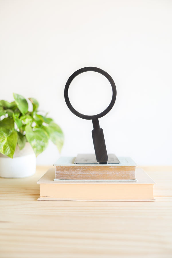 Magnifying Glass Bookend