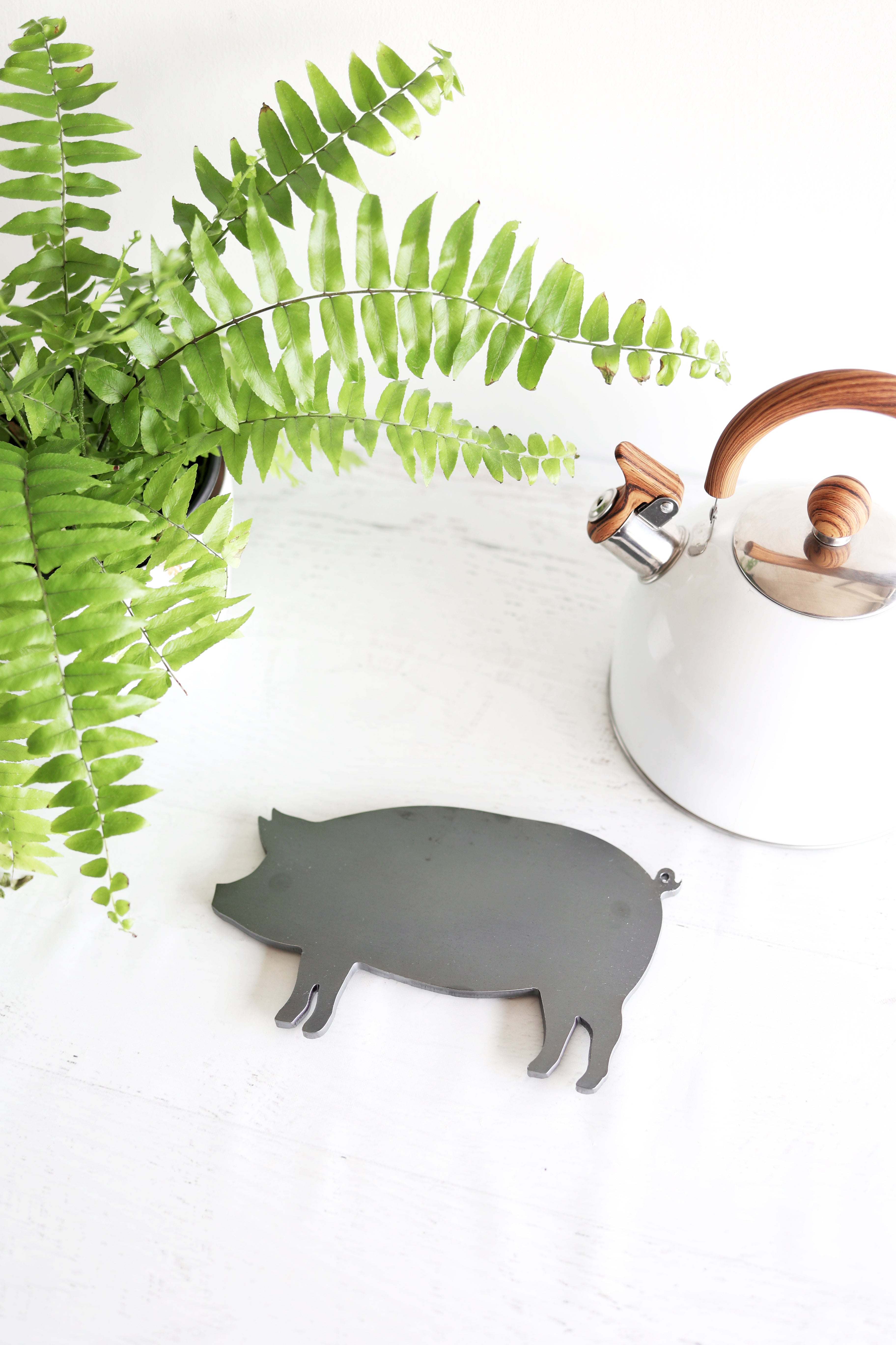Pig Trivet Hot Plate Pot Holder