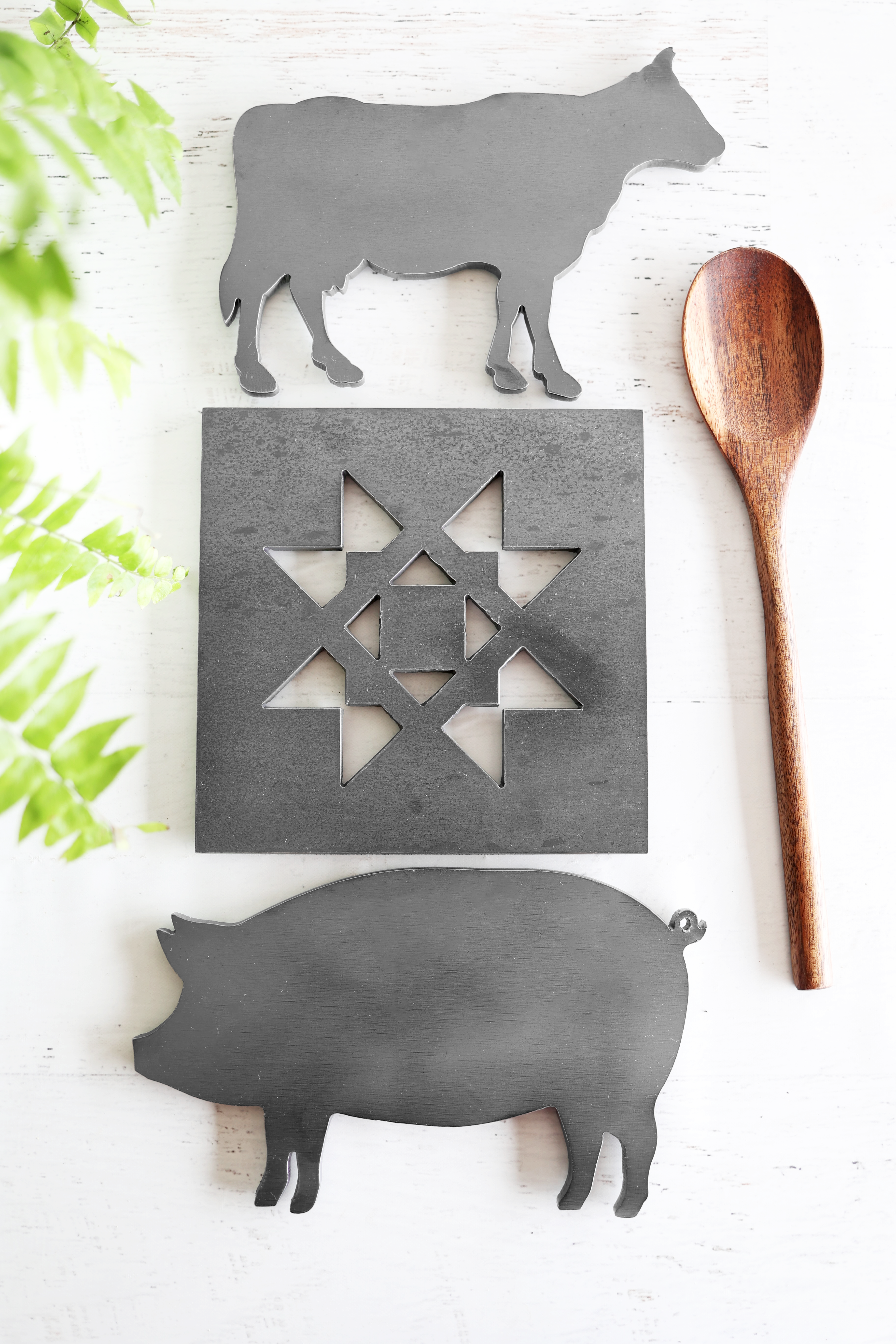 Pig Trivet Hot Plate Pot Holder