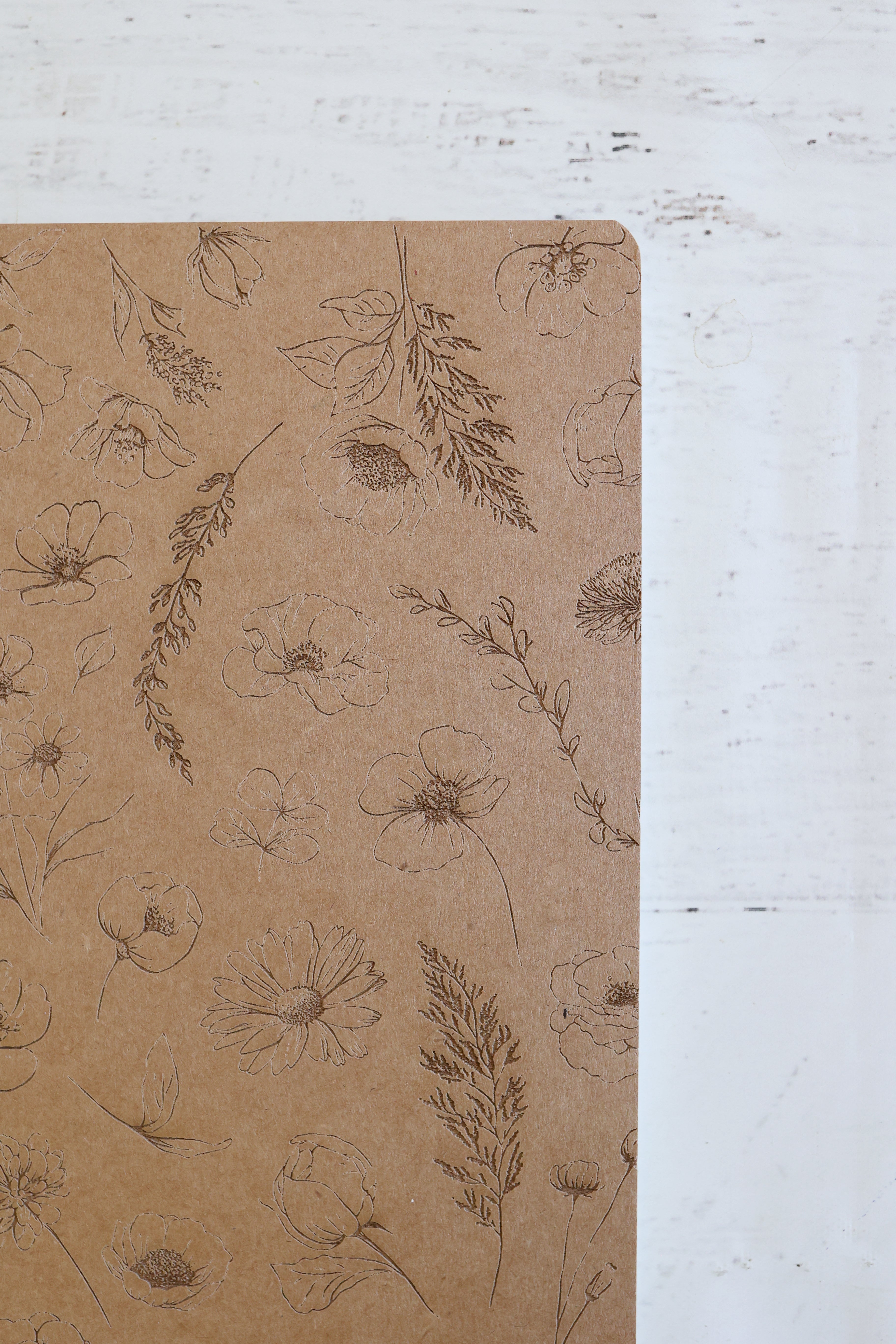 Flower Garden Notebook Journal