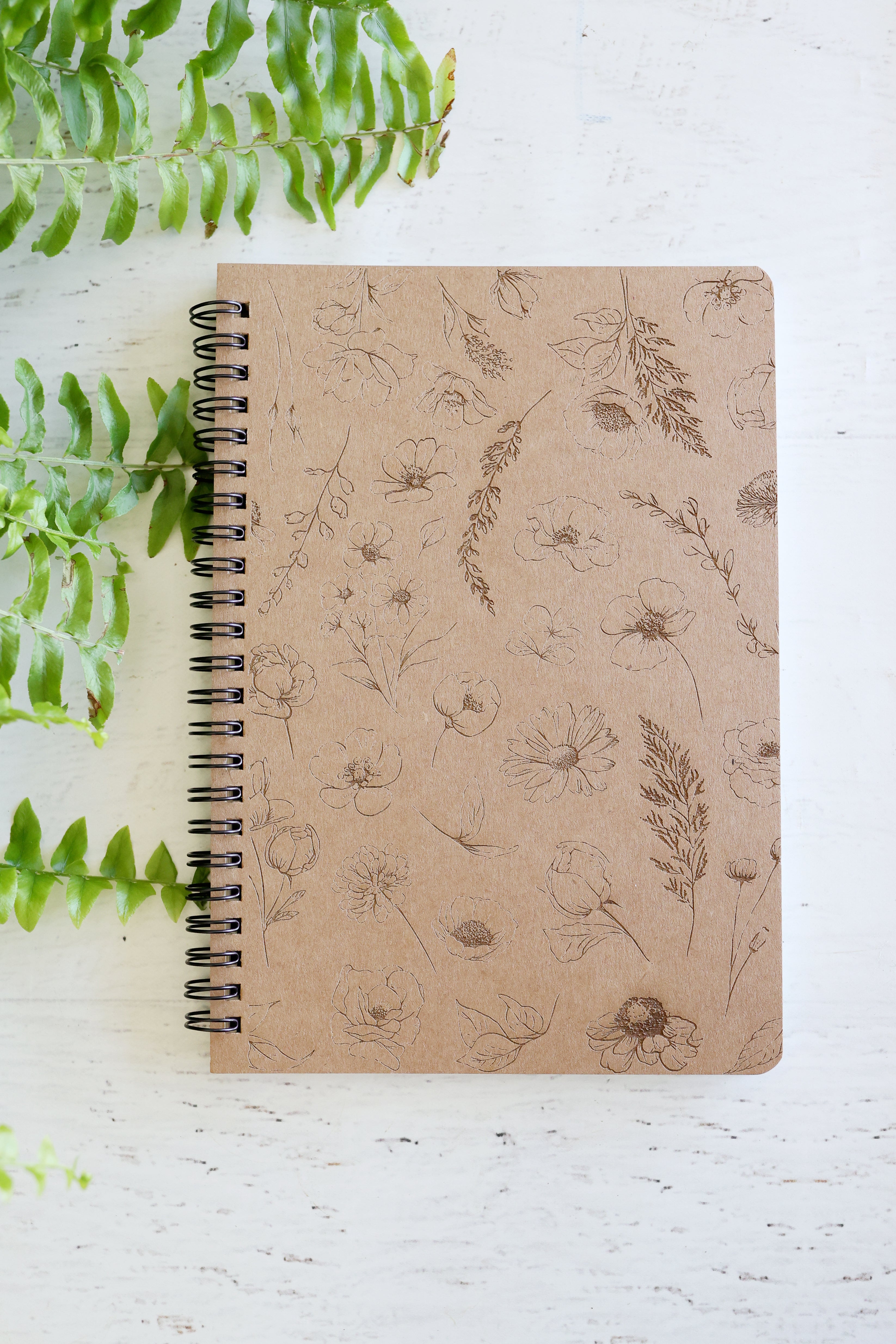 Flower Garden Notebook Journal