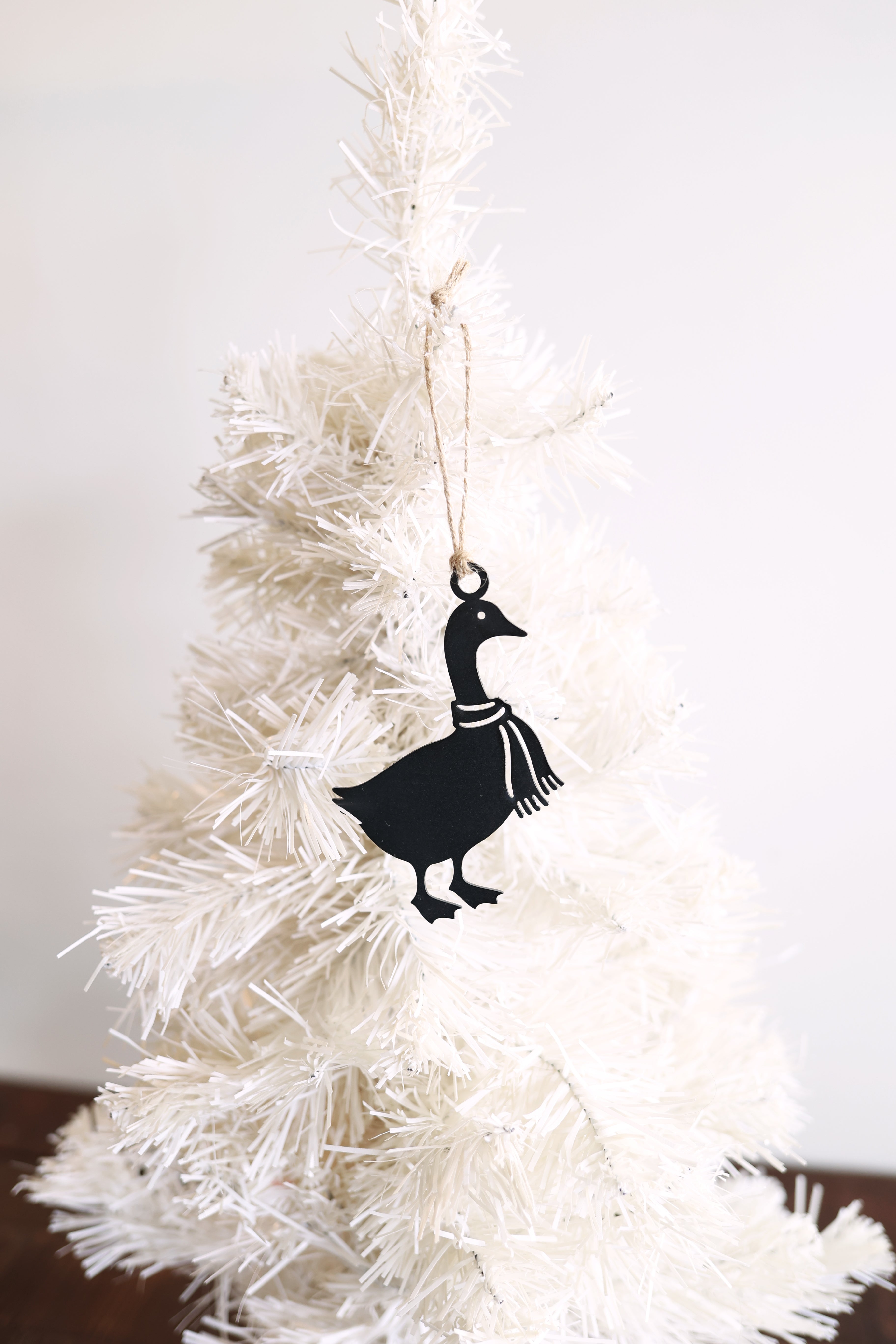 Goose Christmas Tree Ornament