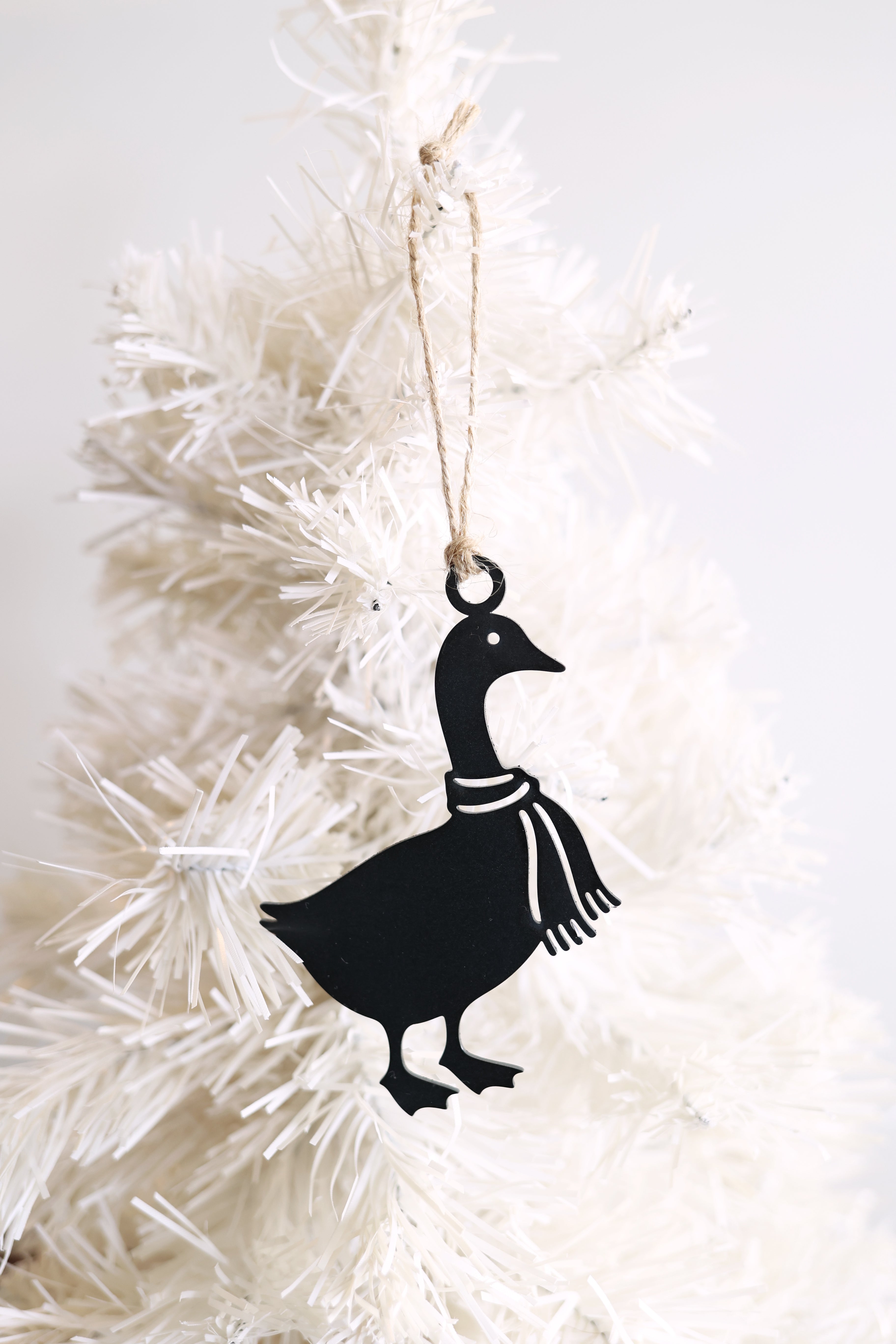 Goose Christmas Tree Ornament
