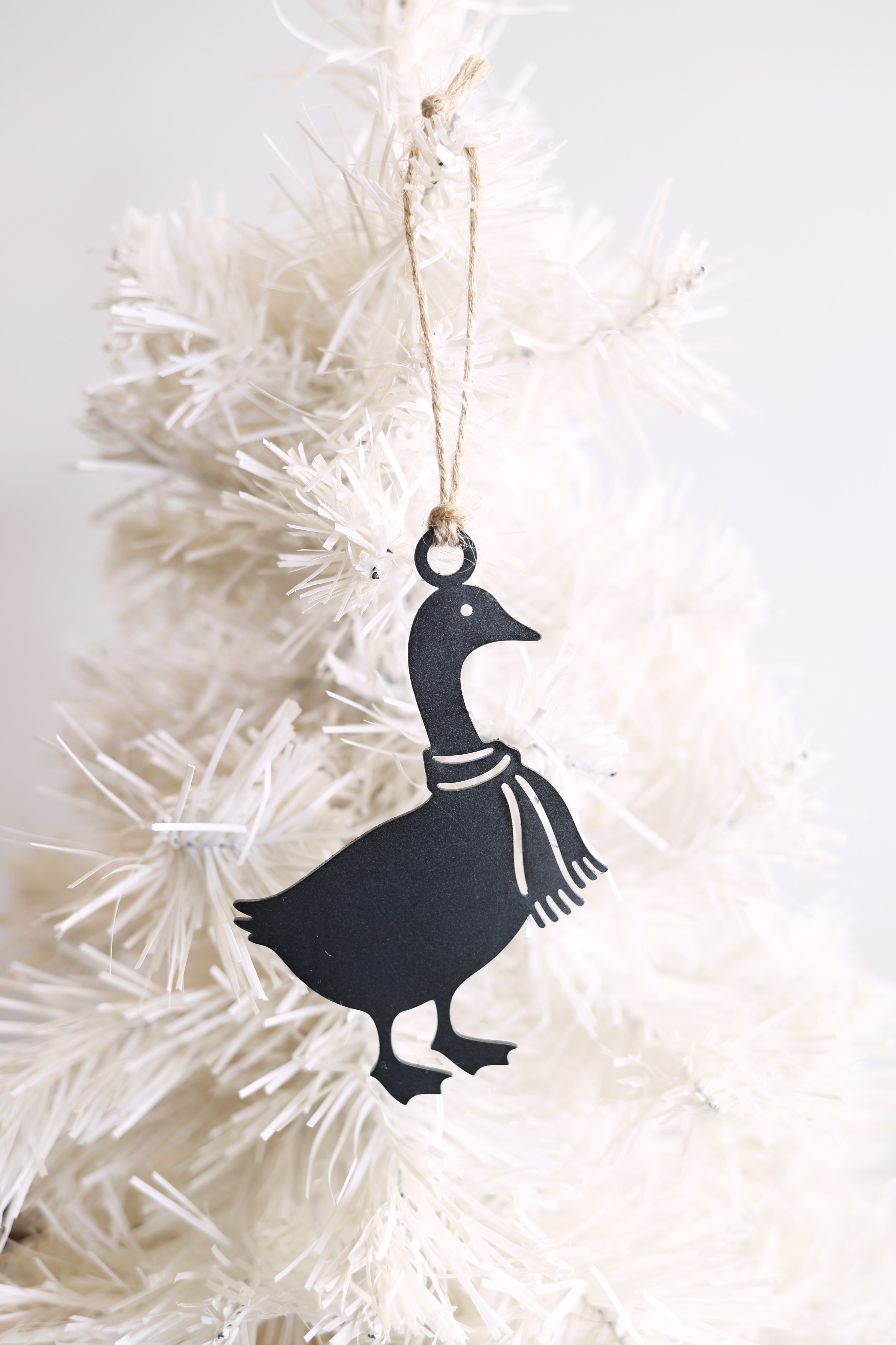 Goose Christmas Tree Ornament
