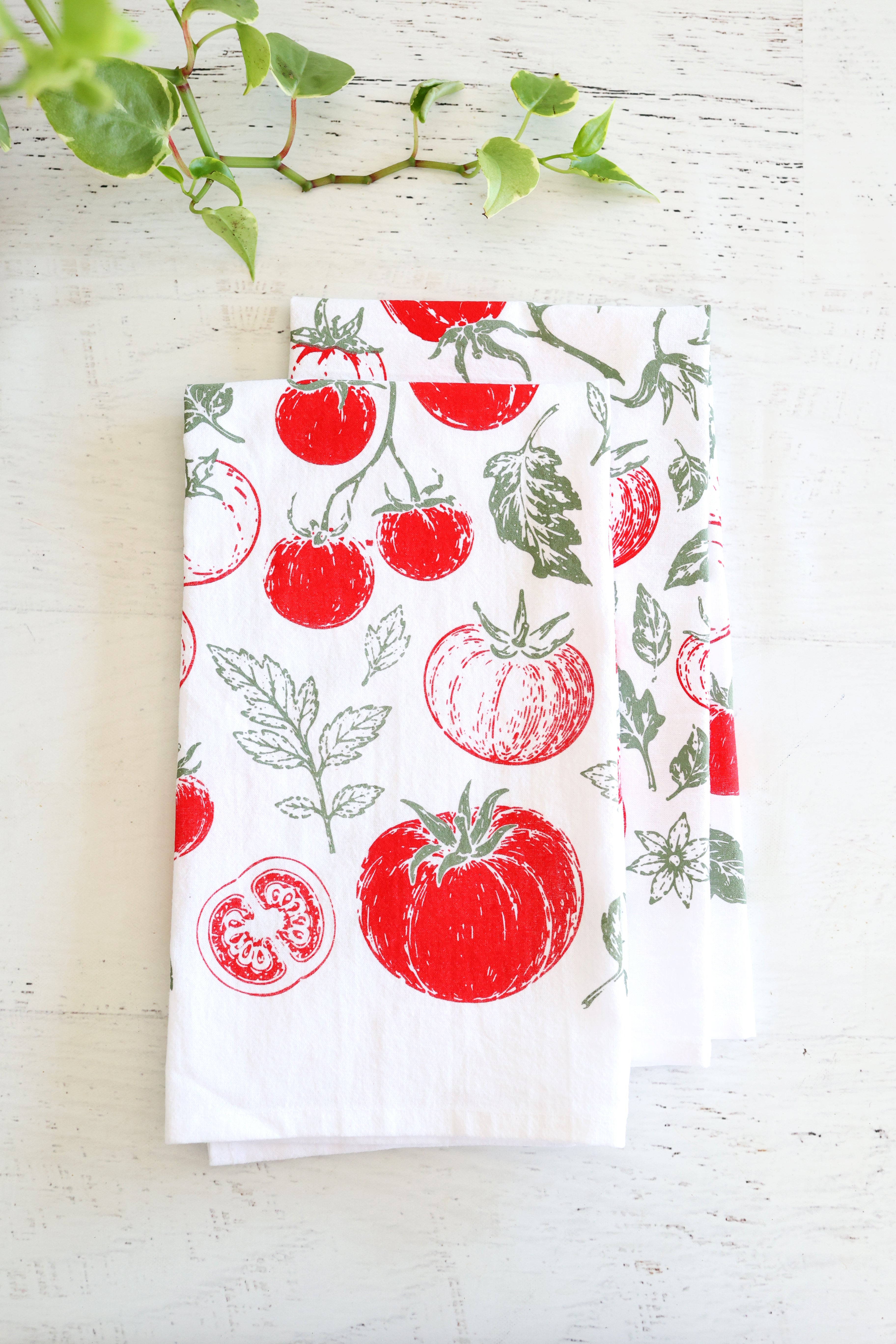 Tomato Tea Towel