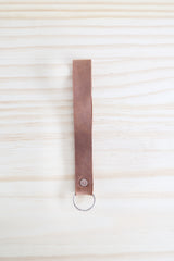 Custom Leather Keychain Wristlet