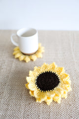 Sunflower Coaster Set