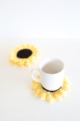 Sunflower Coaster Set