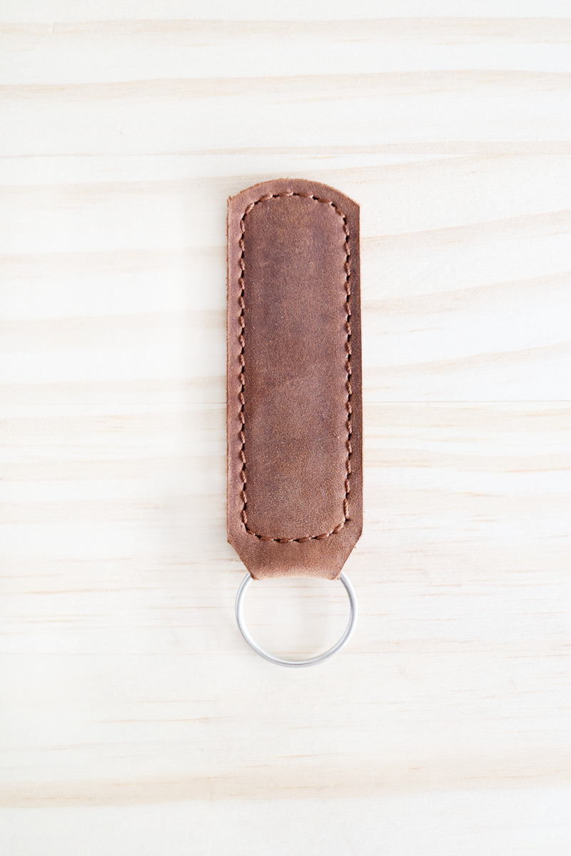 Custom Leather Key Fob