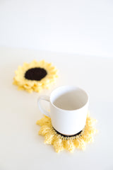 Sunflower Coaster Set