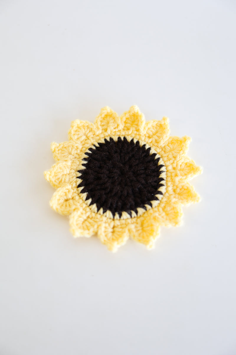 Sunflower Coaster Set