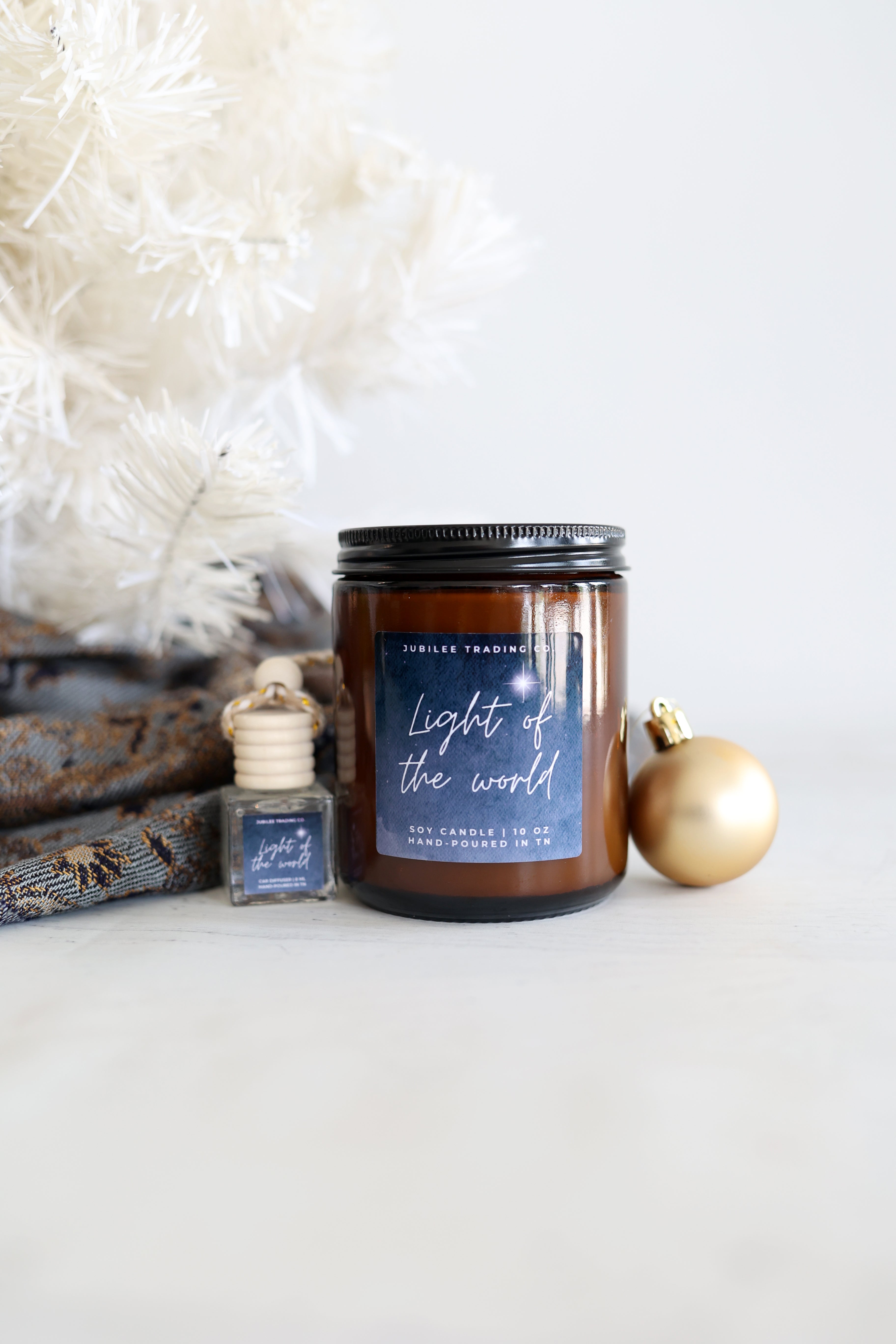 "Light Of The World" Candle