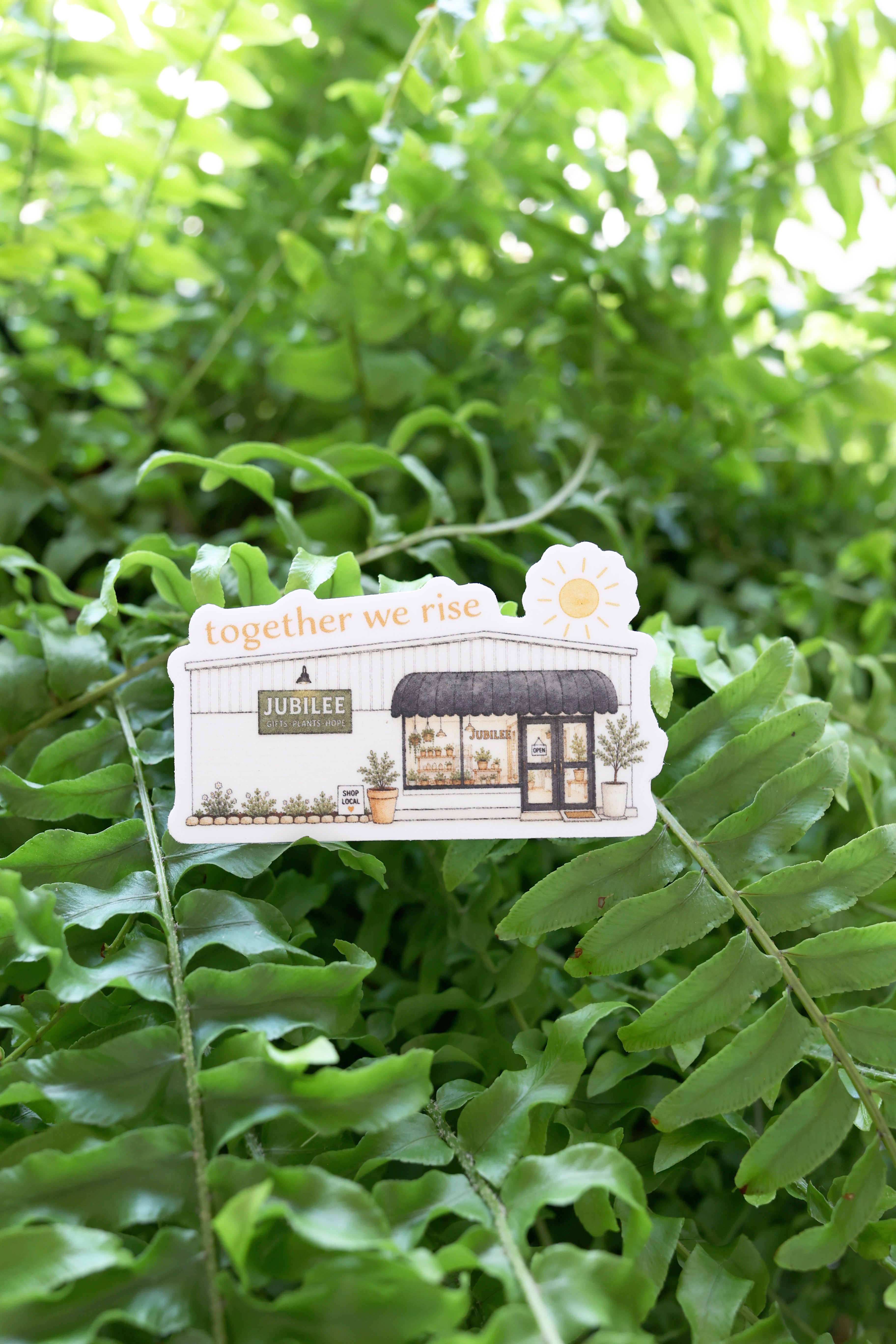 Jubilee Storefront Sticker
