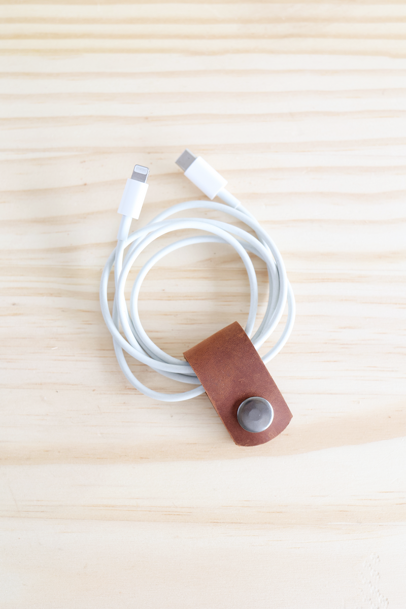 Leather Cord Keepers | set of 3