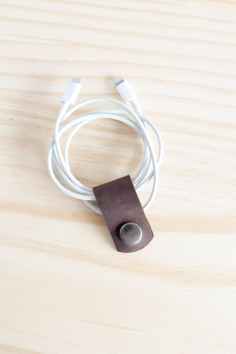 Leather Cord Keepers | set of 3