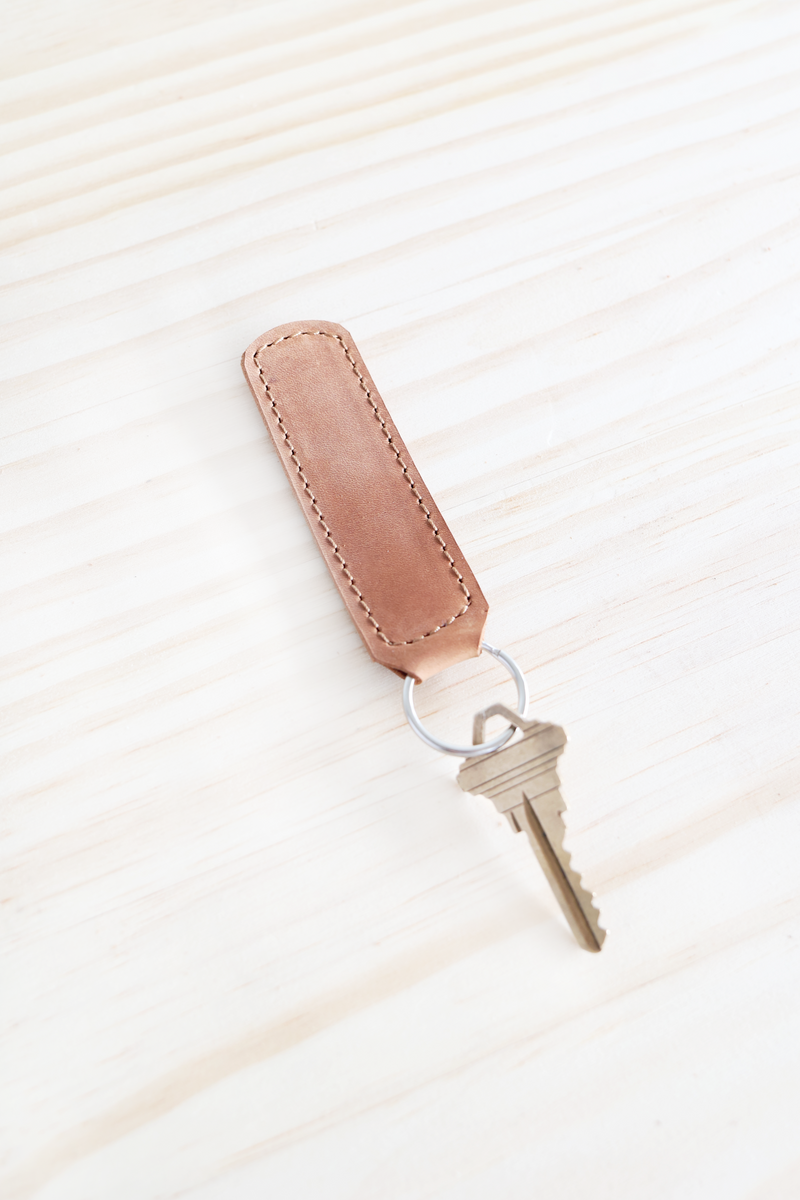 Custom Leather Key Fob