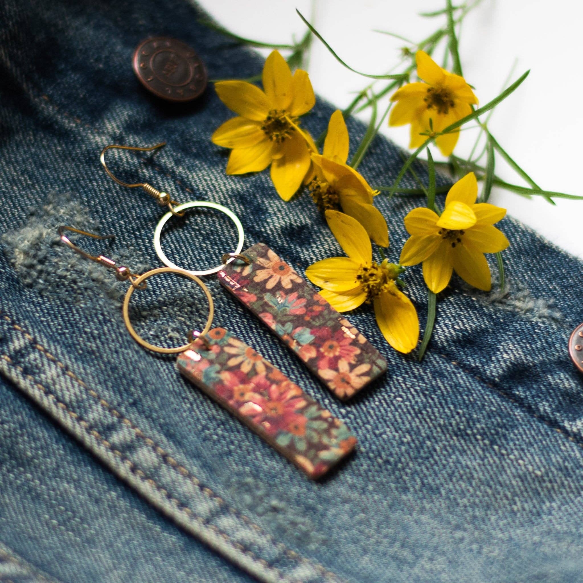 Autumn Flowers Mia Earrings