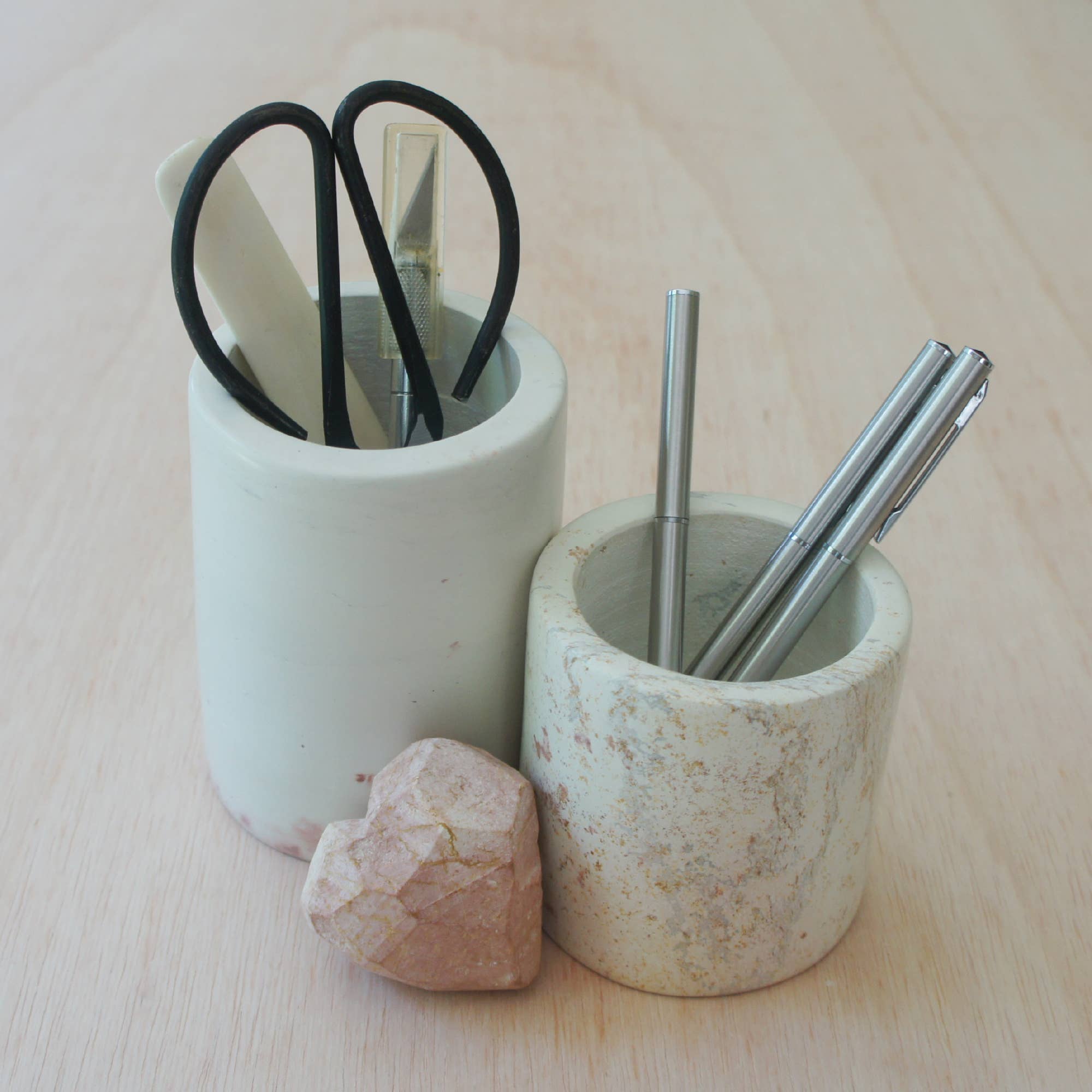 Natural Cylinder Planter - Large