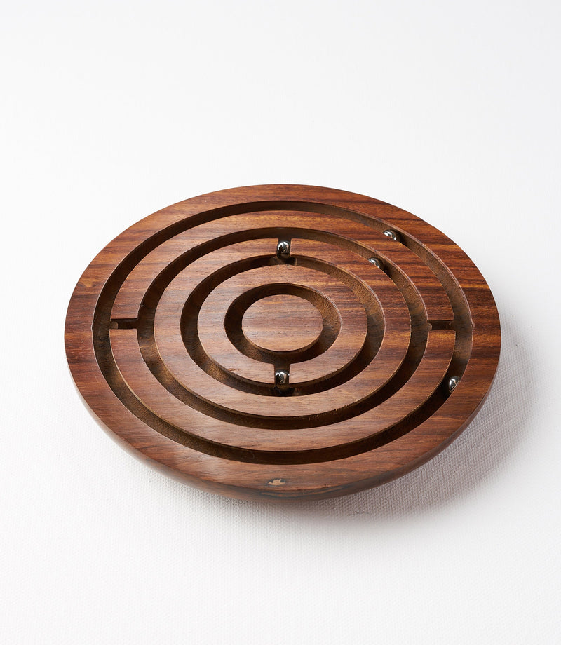 Handheld Wooden Maze Game