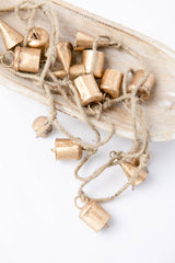 Brass Bell Christmas Garland