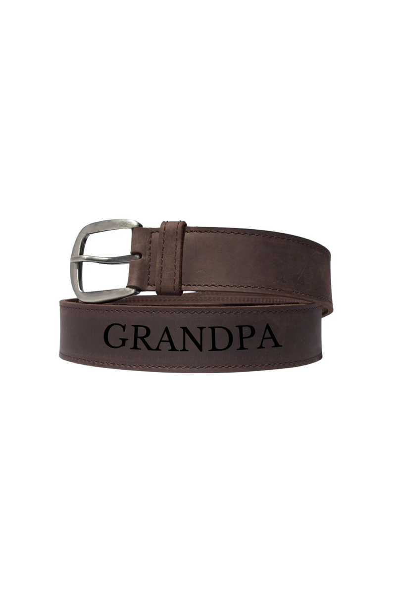 Custom Kilele Leather Belts