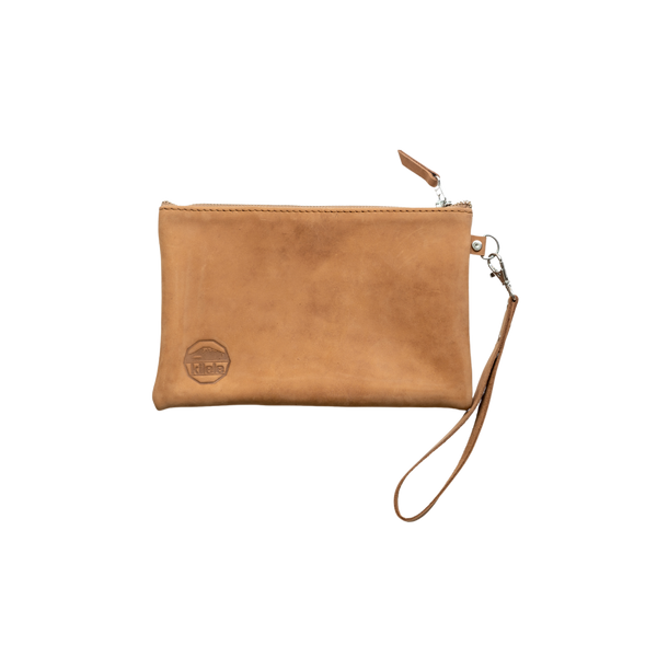 The Leather Clutch