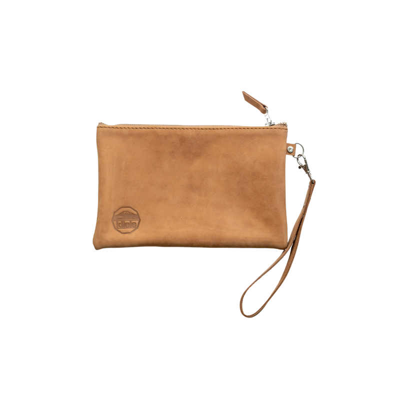 The Leather Clutch